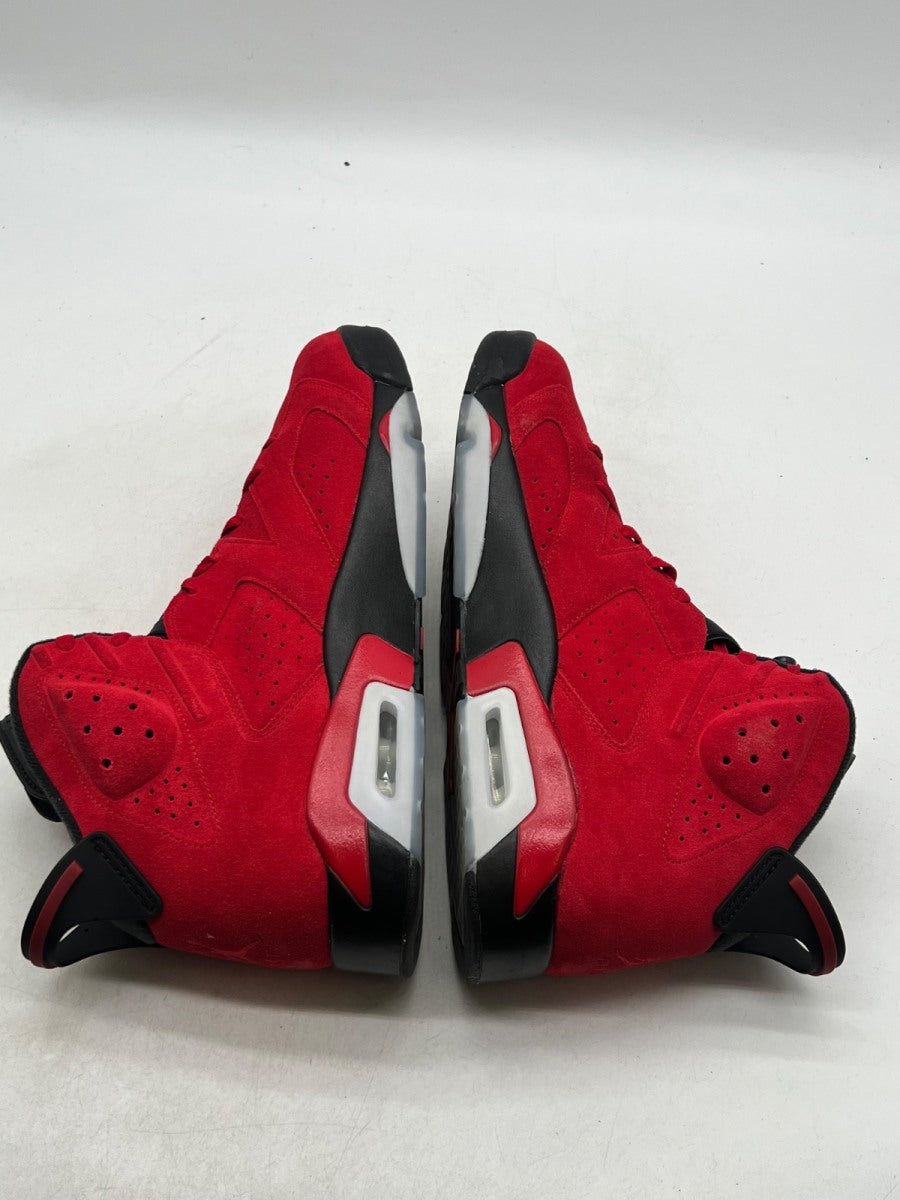 Jordan 6 Retro Toro Bravo 14 (Lightly Worn Pre-Owned)JordanVarsity Red/Black - Image 8