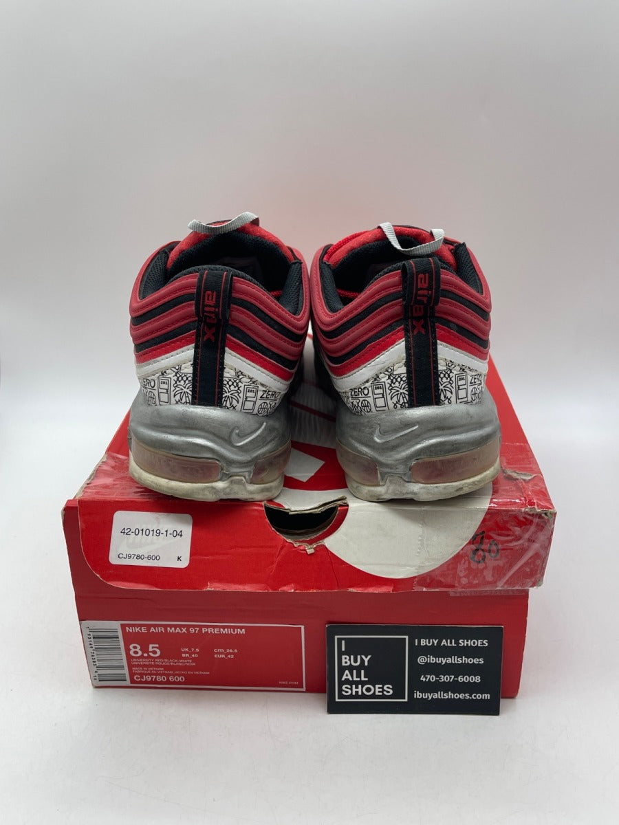 Jayson Tatum x Nike Air Max 97 'Saint Louis Roots' 8.5 (Moderately Worn Pre-Owned) - Image 3