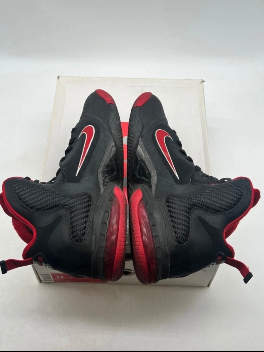 Nike LeBron 9 Miami Heat Away 14 (Moderately Worn Pre-Owned)NikeBlack/White/Red - Image 7
