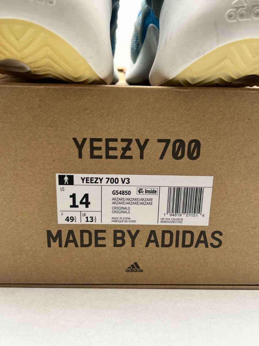 adidas Yeezy 700 V3 Arzareth 14 (Moderately Worn Pre-Owned)adidasAzareth/Azareth/Azareth - Image 4