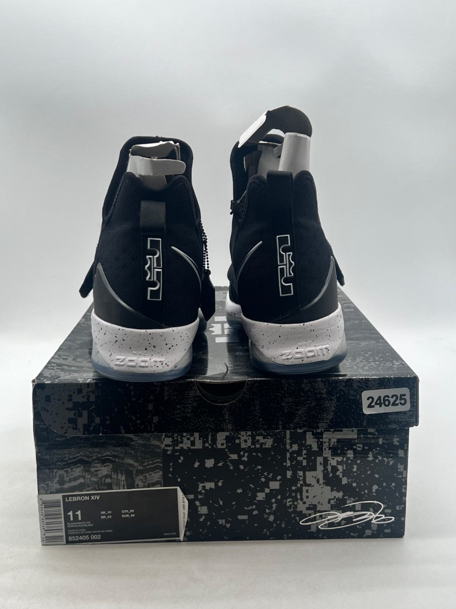 Nike LeBron 14 Black Ice 11 (Lightly Worn Pre-Owned)NikeBlack/White-Ice - Image 3
