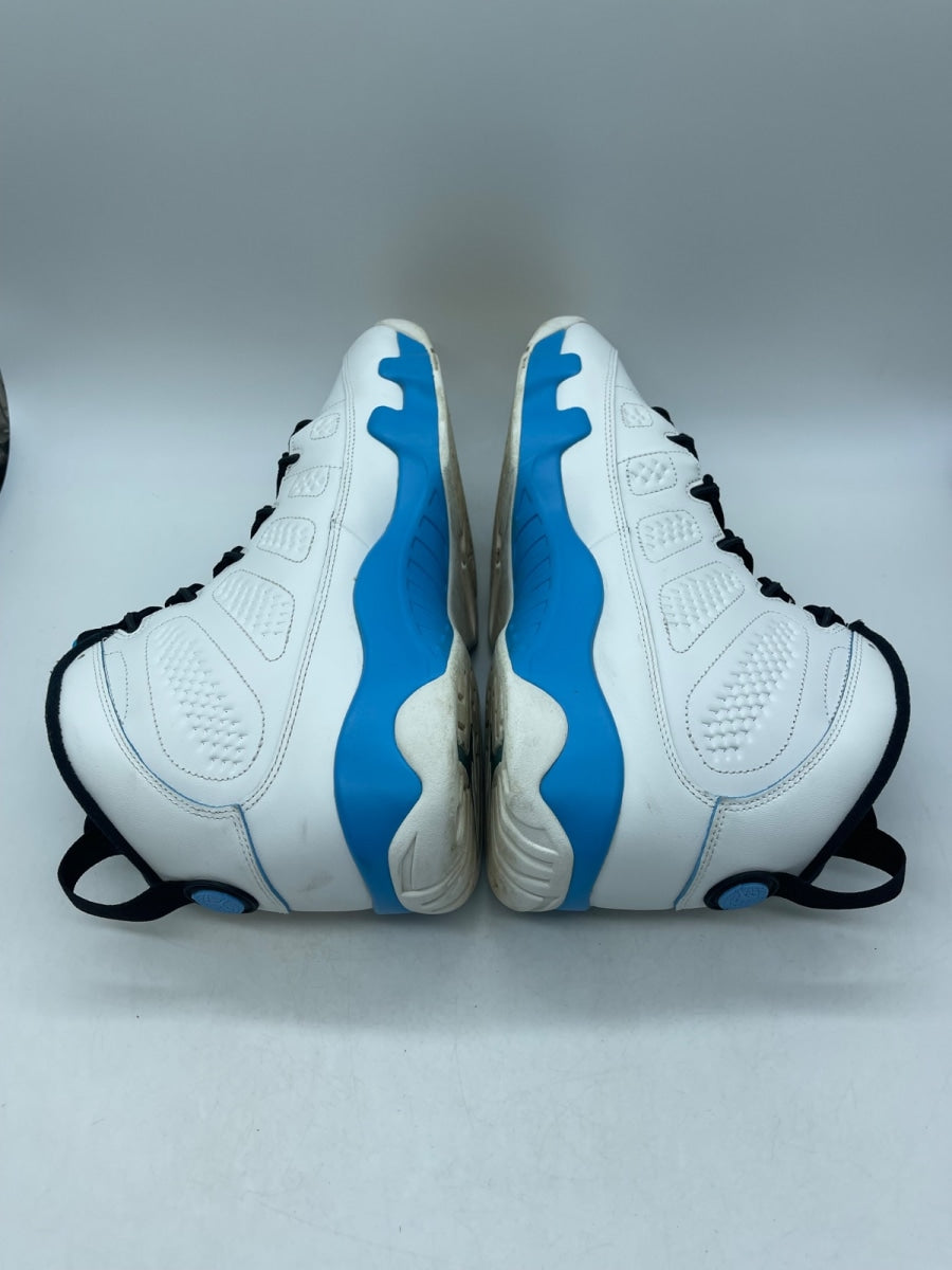 Jordan 9 Retro Powder Blue (2024) 14 (Moderately Worn Pre-Owned)JordanSummit White/Black/Dark Powder Blue - Image 6