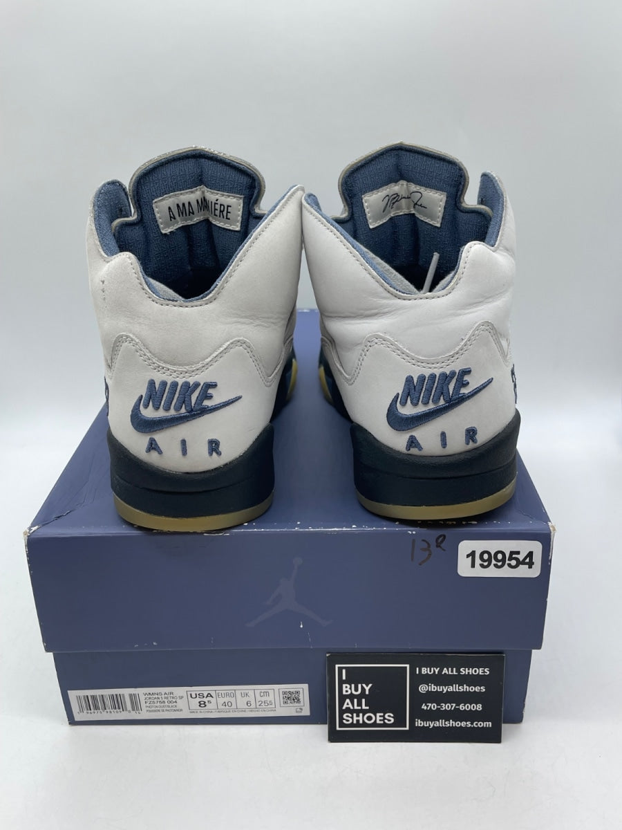 Jordan 5 Retro A Ma Maniére Dawn (Women's) 8.5W (Moderately Worn Pre-Owned) - Image 3