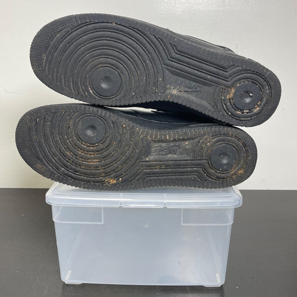 Nike Air Force 1 Mid Black (2016) 12 (Moderately Worn Pre-Owned)NikeBlack/Black - Image 5