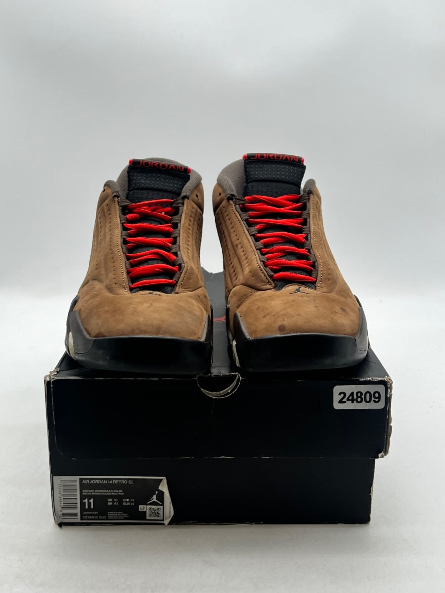 Jordan 14 Retro Winterized Archaeo Brown 11 (Heavily Worn Pre-Owned)JordanArchaeo Brown/Multi-Color-Multi-Color - Image 2