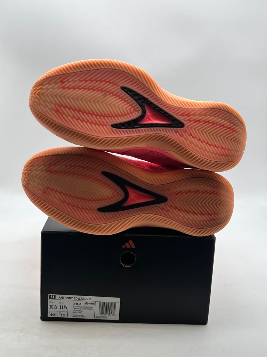 adidas AE 2 With Love 10.5 (Lightly Worn Pre-Owned)adidasAcid Orange/Core Black/Acid Red - Image 8