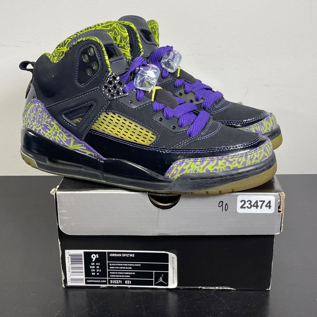 Air Jordan SpizIke 'Citron' 9.5 (Moderately Worn Pre-Owned)Air Jordan - Image 1