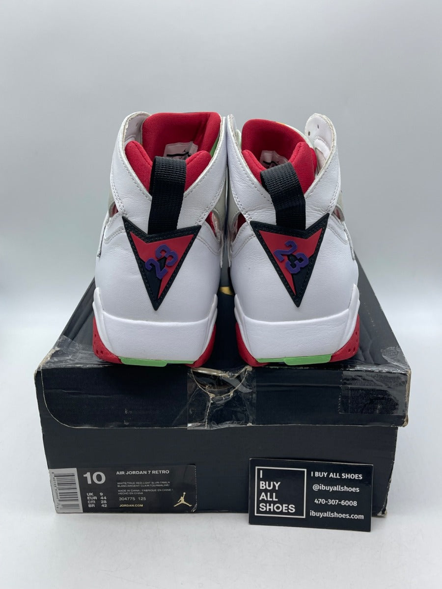 Jordan 7 Retro Hare (2015) 10 (Moderately Worn Pre-Owned) - Image 3