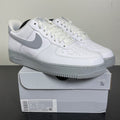 Nike Air Force 1 Low 07 White Royal 10 (Moderately Worn Pre-Owned)NikeWhite/Royal Blue - Image 1