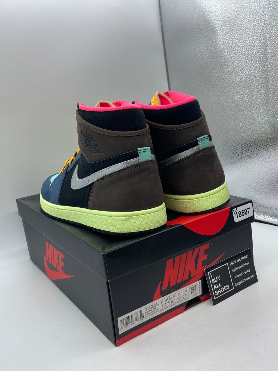 Jordan 1 Retro High Tokyo Bio Hack 11.5 (Lightly Worn Pre-Owned) - Image 4