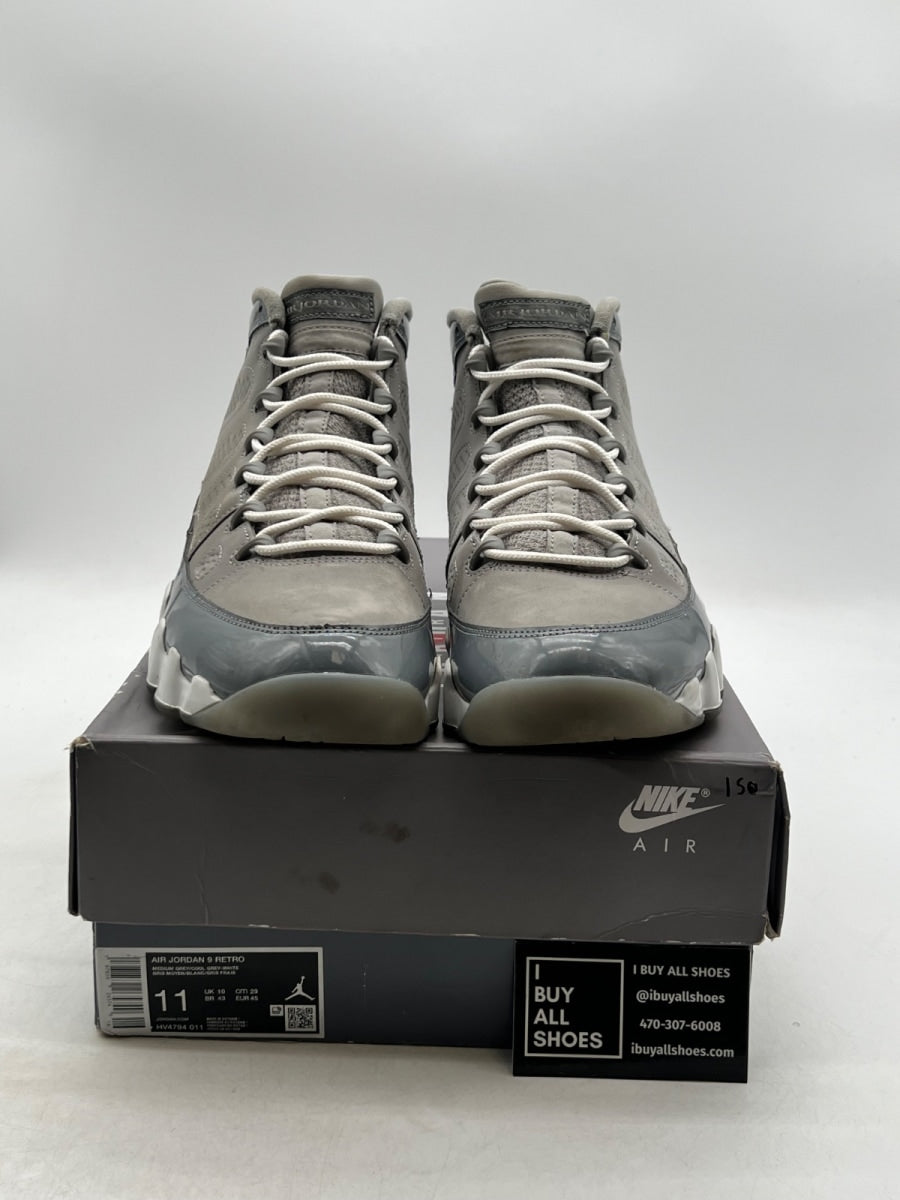 Jordan 9 Retro Cool Grey (2025) 11 (Lightly Worn Pre-Owned) - Image 2
