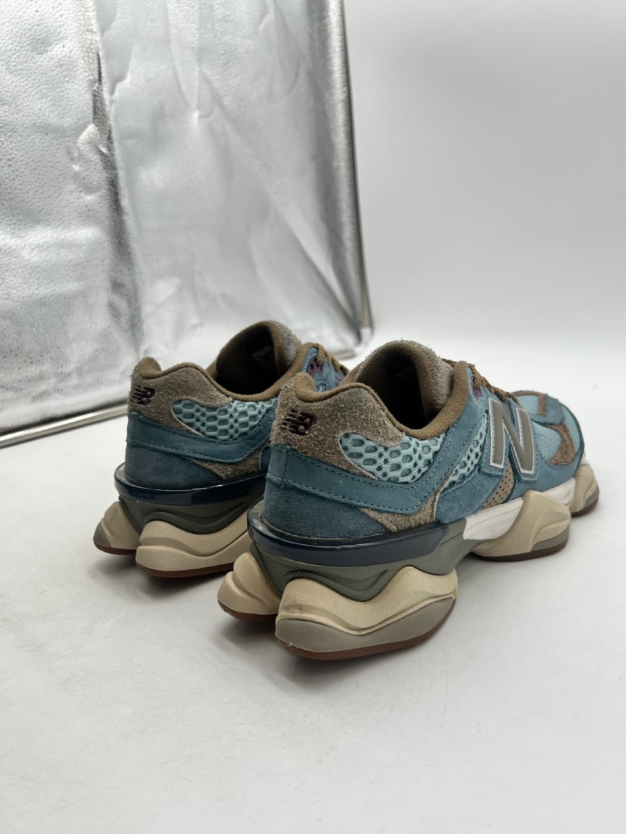 New Balance 9060 Bodega Age of Discovery 8.5 (Moderately Worn Pre-Owned)New BalanceBlue/Sea Salt/Beige - Image 3