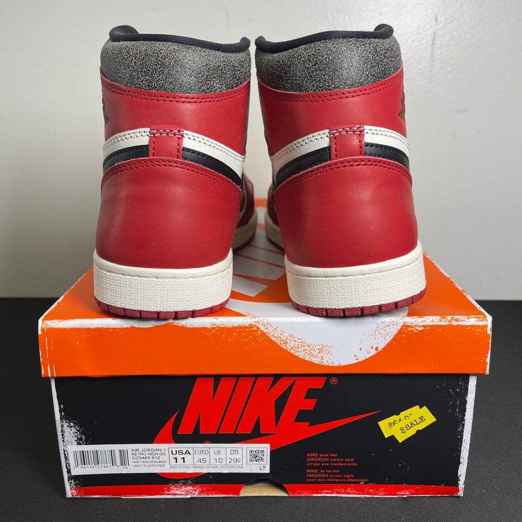 Jordan 1 Retro High OG Chicago Lost and Found (Size 11) - aux