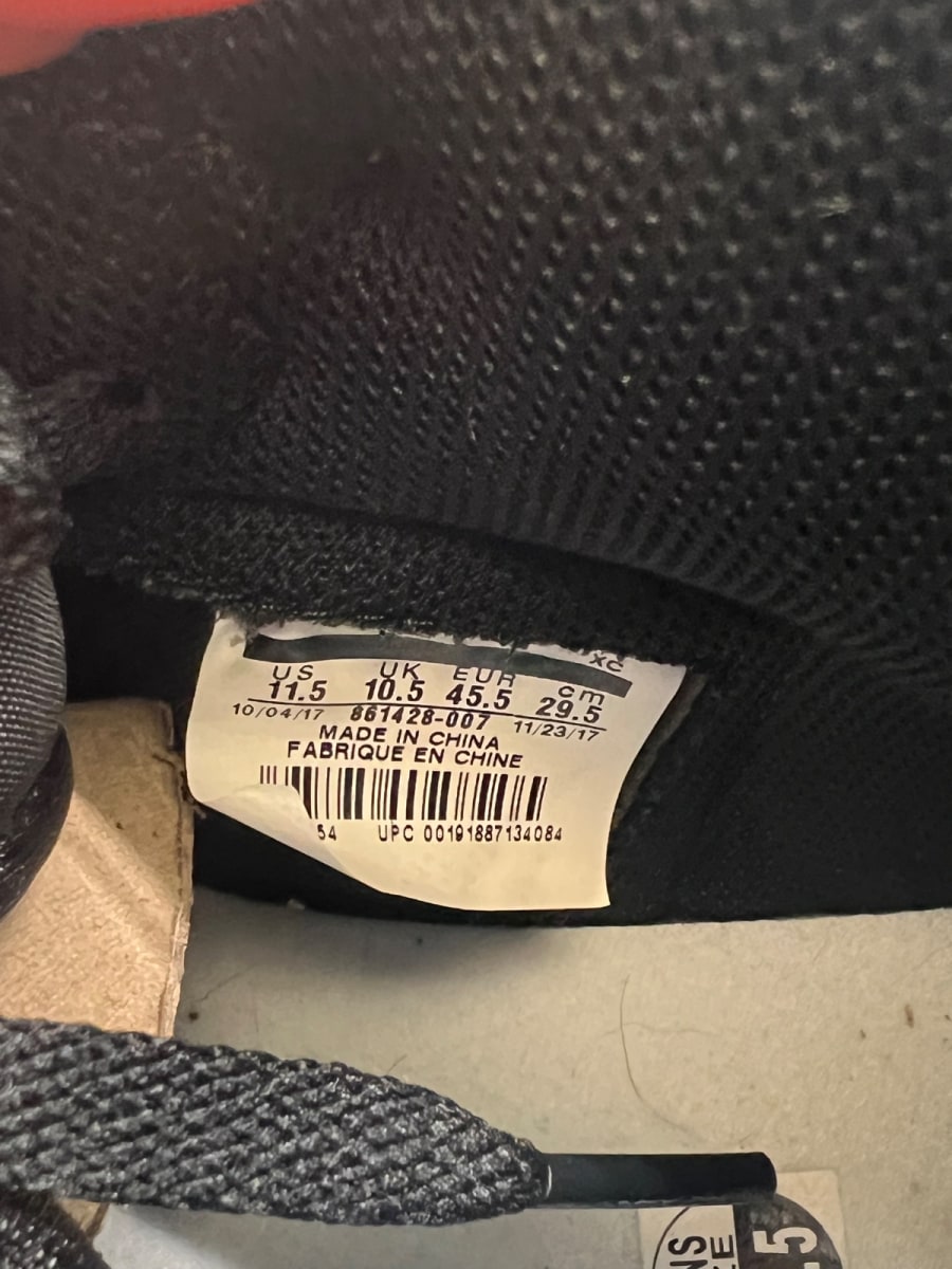 Jordan 1 Retro High NRG Patent Gold Toe 11.5 (Moderately Worn Pre-Owned) - Image 8