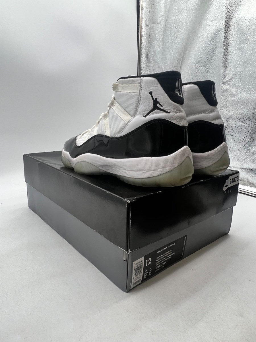 Jordan 11 Retro Concord (2018) 12 (Moderately Worn Pre-Owned)JordanWhite/Black-Concord - Image 6