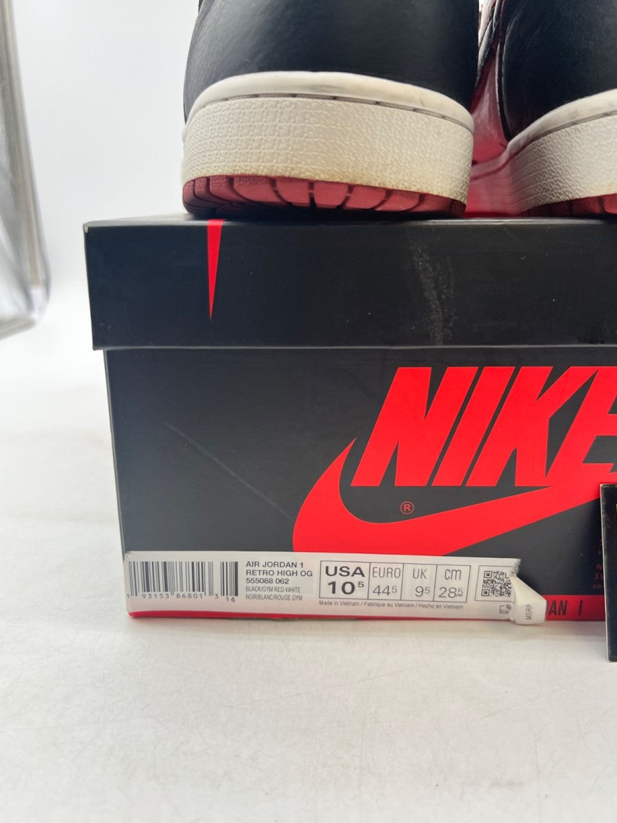 Jordan 1 Retro High Bloodline 10.5 (Moderately Worn Pre-Owned) - Image 6
