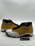 Jordan 14 Retro Light Ginger (2022) 10 (Lightly Worn Pre-Owned) - Image 1