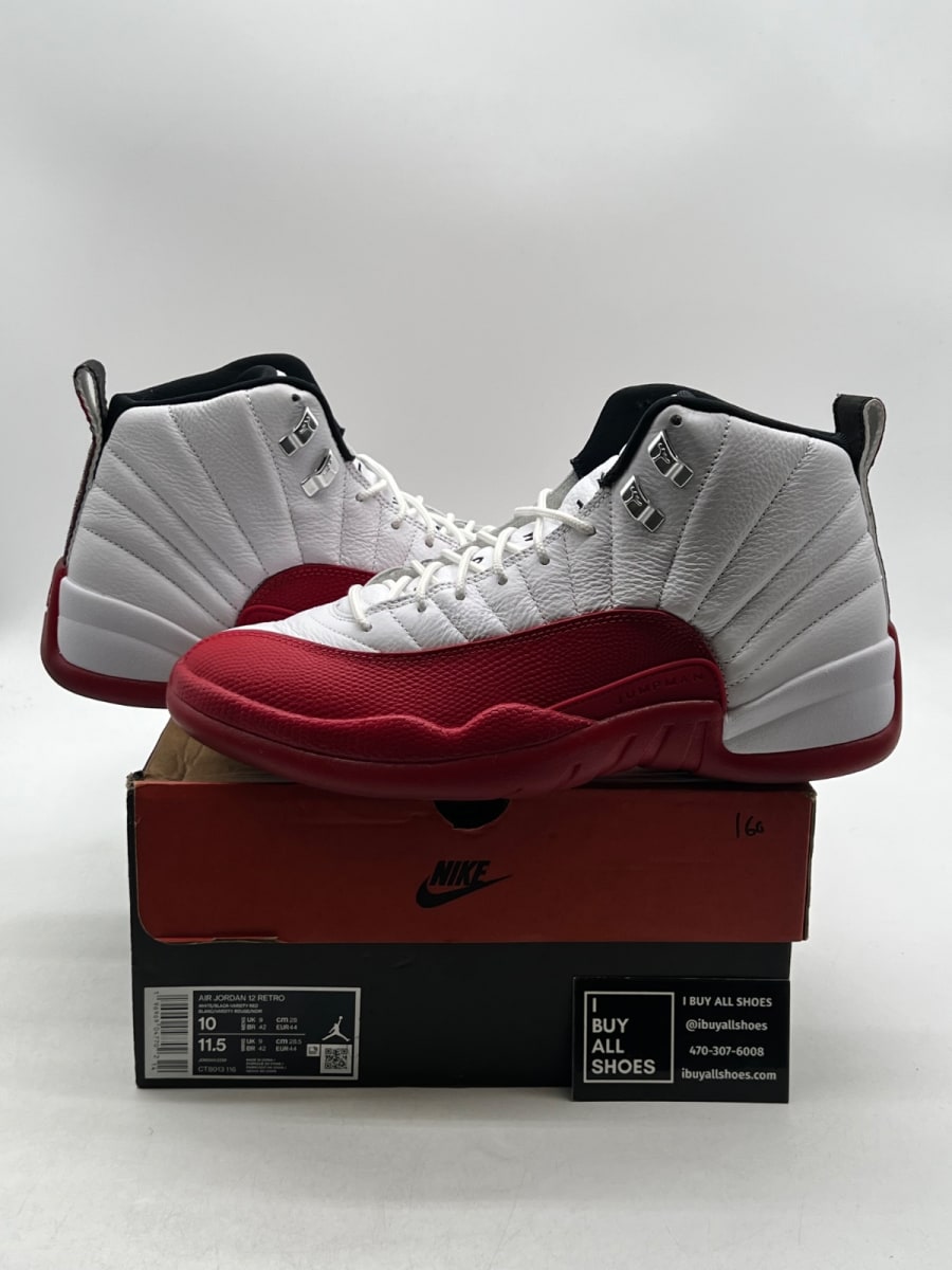 Jordan 12 Retro Cherry (2023) 10 (Lightly Worn Pre-Owned) - Image 1