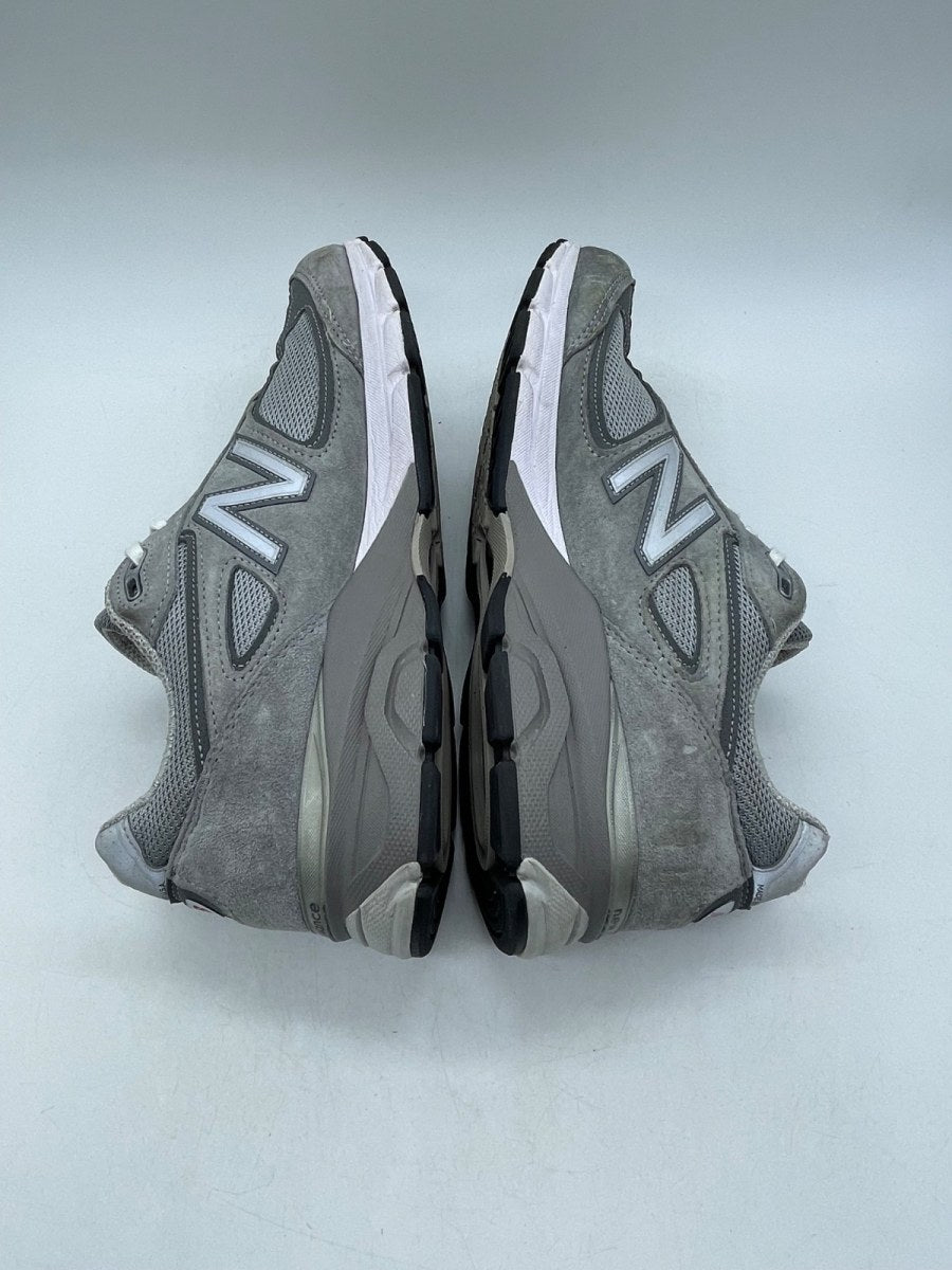 New Balance 990v4 MiUSA Grey Silver 10 (Moderately Worn Pre-Owned) - Image 6