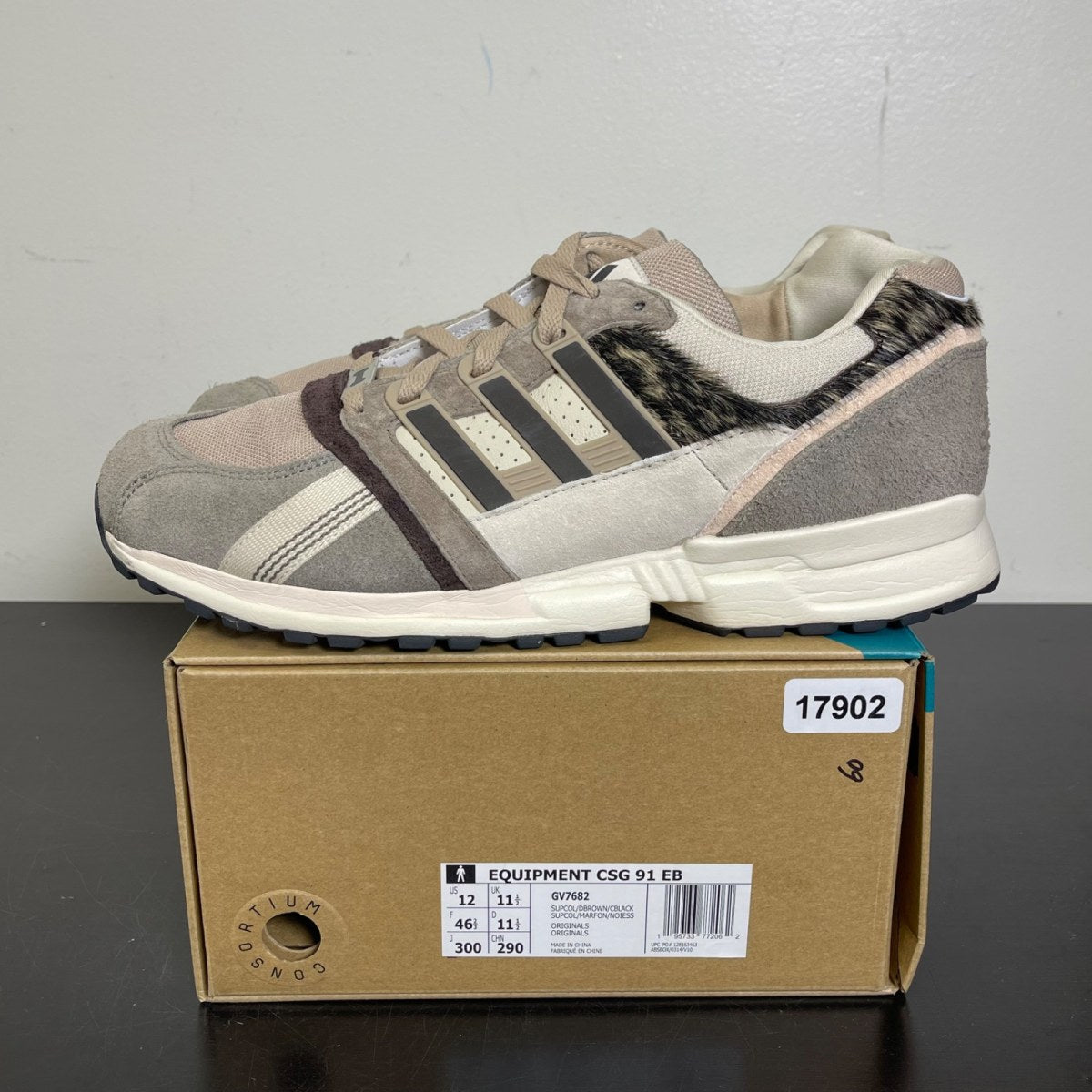 adidas Consortium EQT CSG 91 Extra Butter Best Friend 12 (Moderately Worn Pre-Owned)adidasBrown/Tan/Pink - Image 3