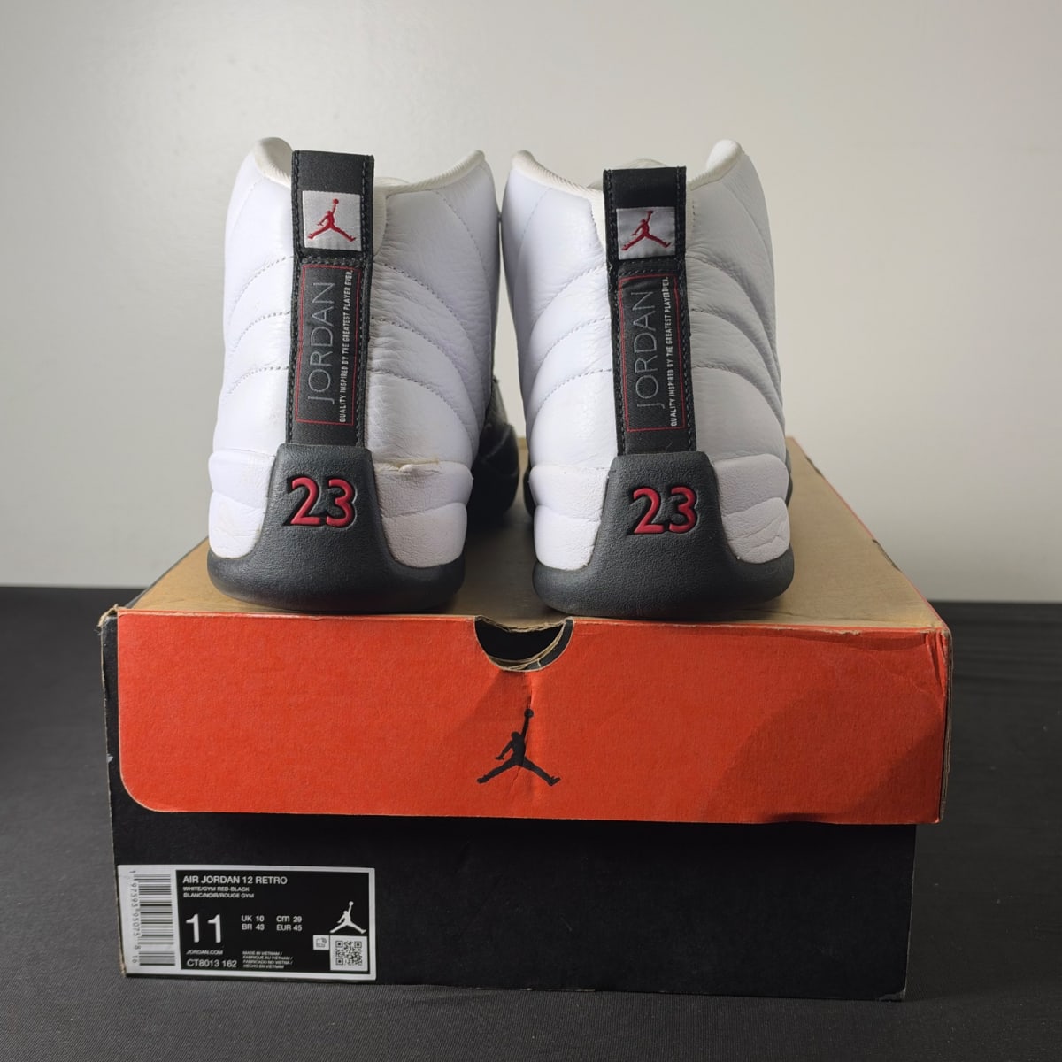 Jordan 12 Retro Taxi Flip (Size 11) - aux