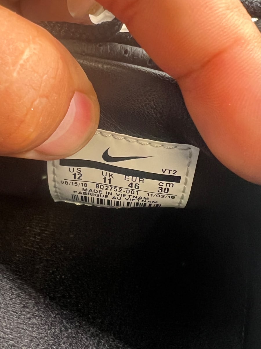 Nike Air Skylon 2 Fear of God Black Sail 12 (Moderately Worn Pre-Owned) - Image 8