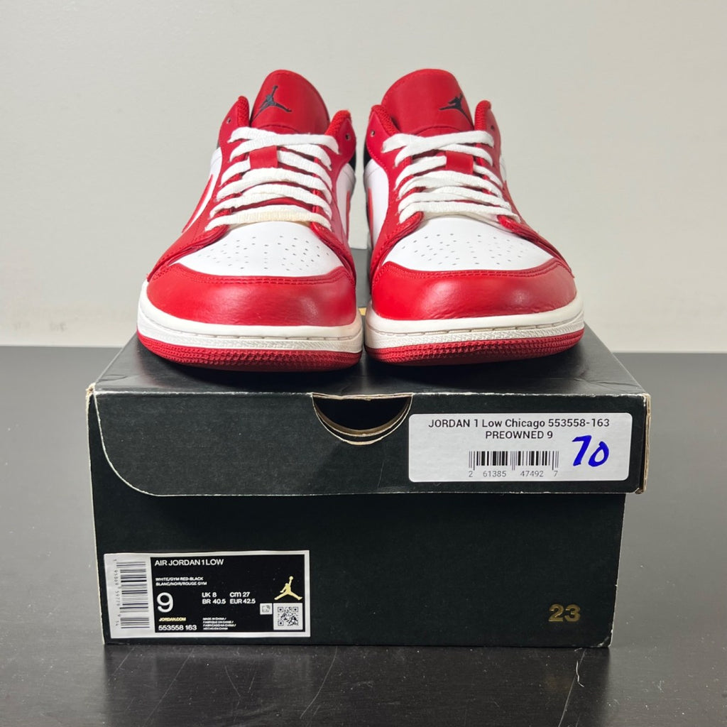 Jordan 1 Low Bulls (Size 9) - Image 2