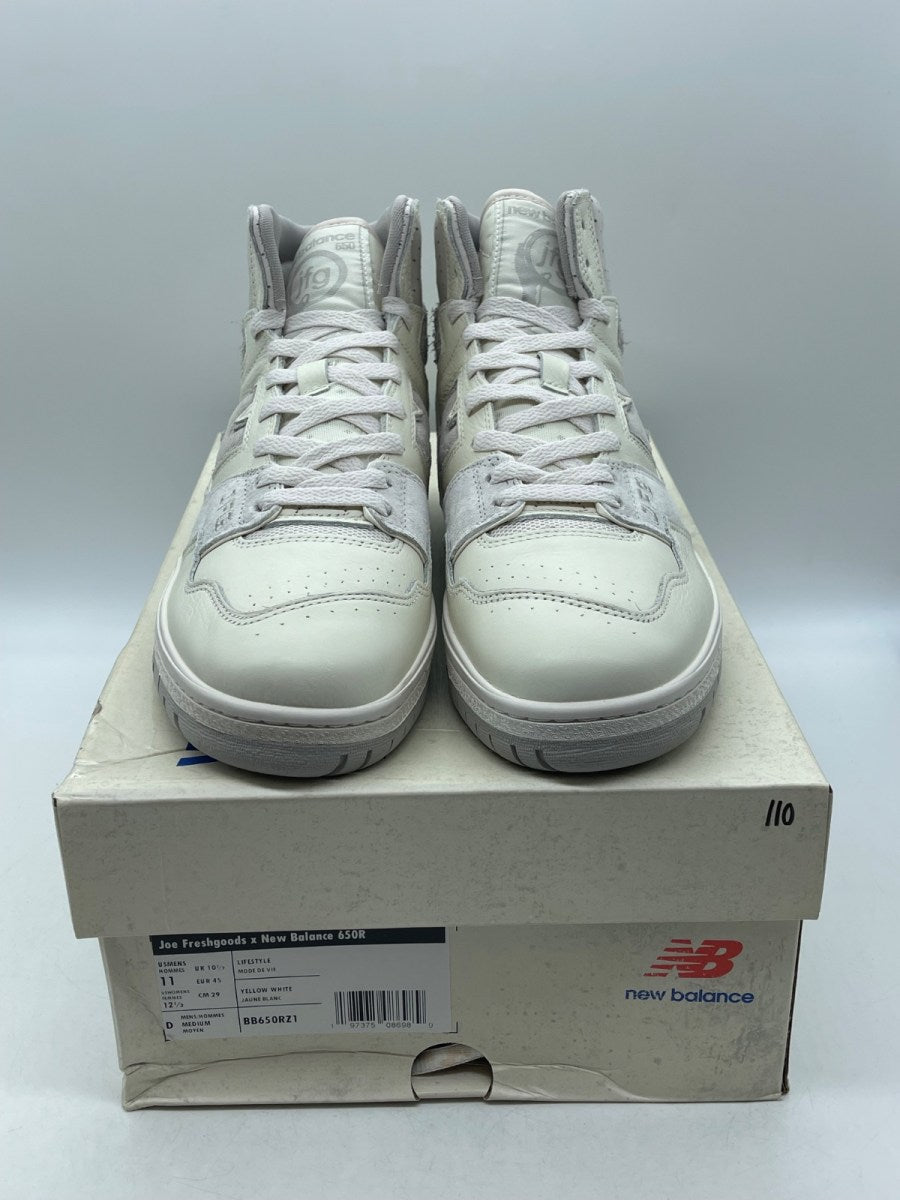 New Balance 650R Joe Freshgoods Stuntman 11 (Moderately Worn Pre-Owned)New BalanceWhite/White/Grey - Image 2