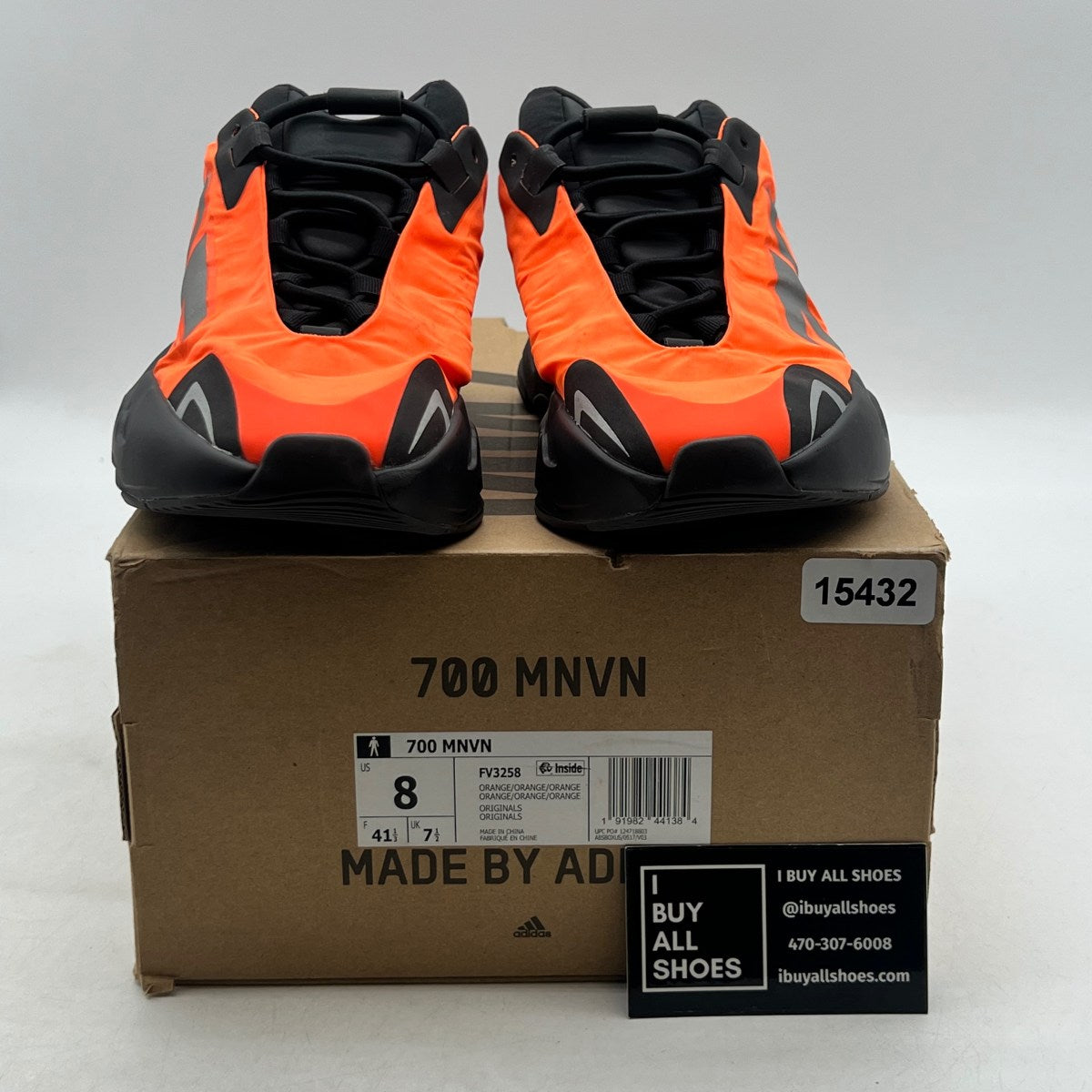 adidas Yeezy Boost 700 MNVN Orange - Image 2