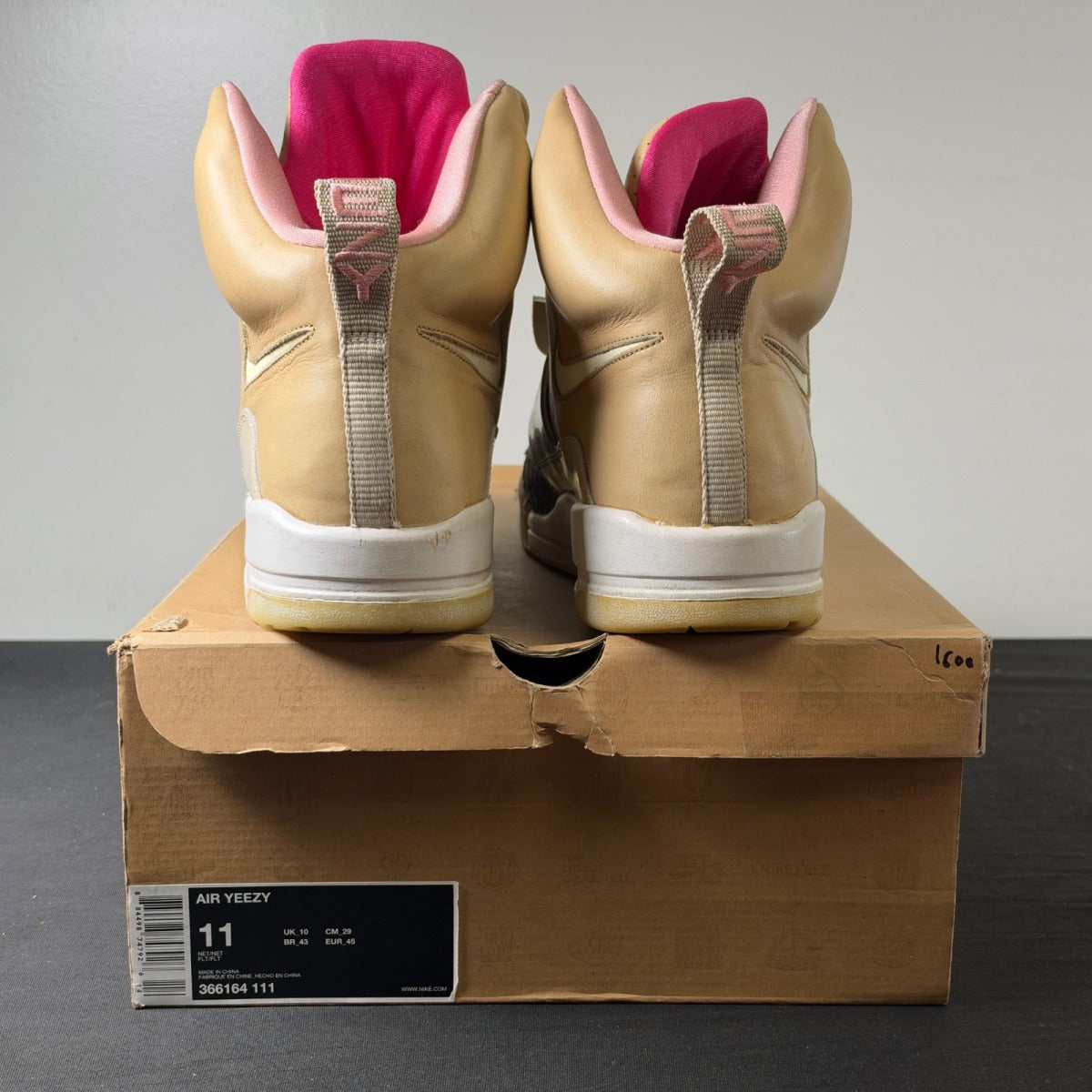 Nike Air Yeezy 1 Net Tan (Size 11) - Image 5