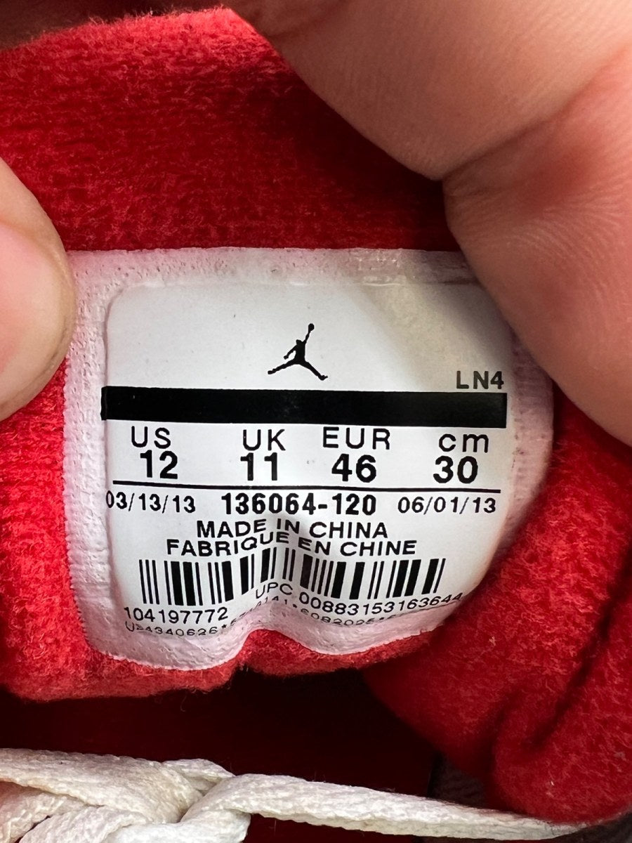 Jordan 3 Retro Fire Red (2013) 12 (Moderately Worn Pre-Owned) - Image 8