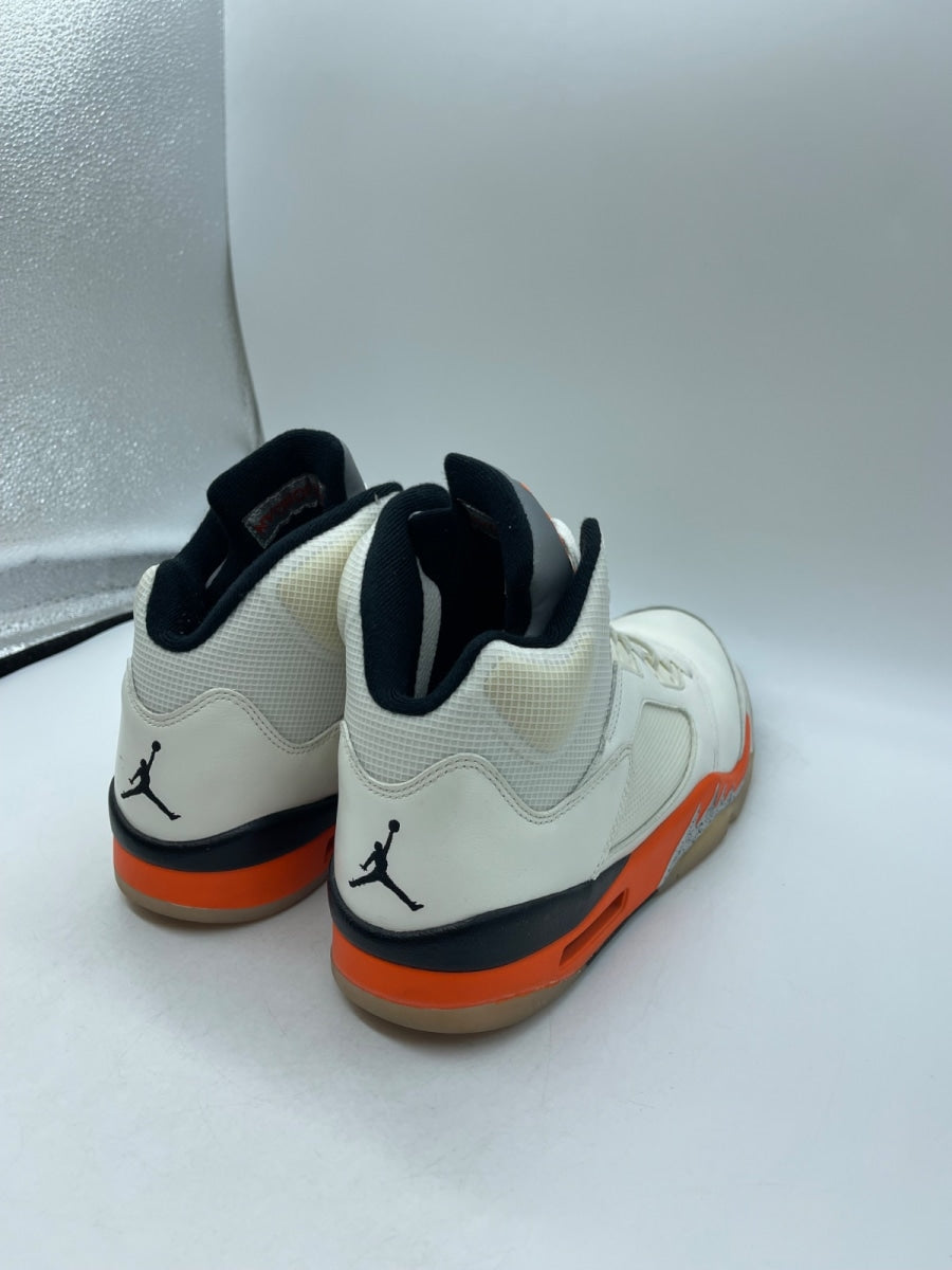 Jordan 5 Retro Shattered Backboard 12 (Moderately Worn Pre-Owned)JordanWhite/Multi-Color-Multi-Color-Total Orange - Image 5