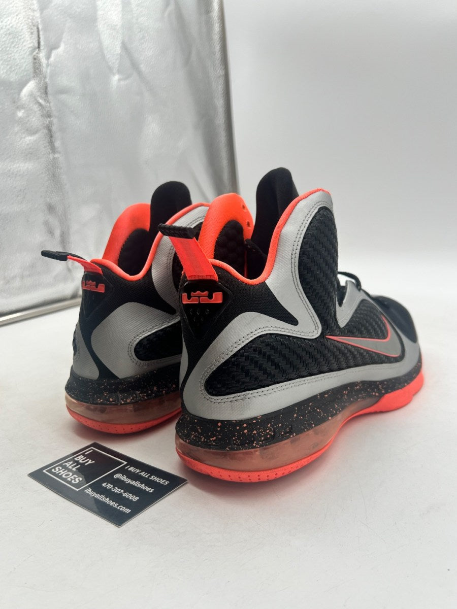 Nike LeBron 9 Mango 8 (Lightly Worn Pre-Owned) - Image 2