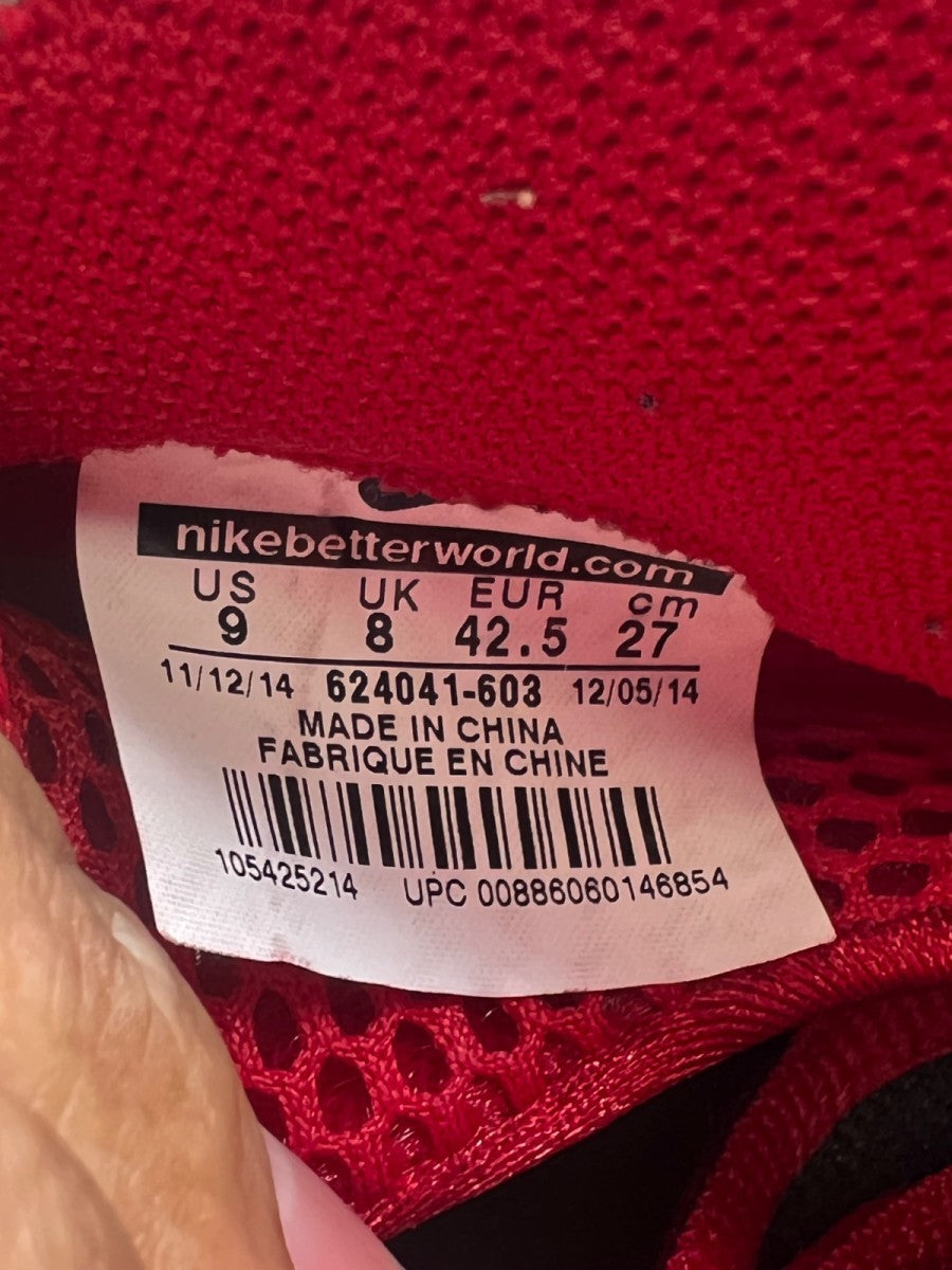 Nike Air Foamposite Pro Red October 9 (Lightly Worn Pre-Owned)NikeGym Red/Gym Red-Black - Image 7