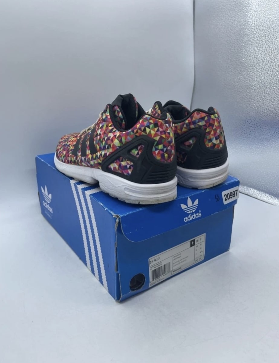 adidas ZX Flux 'Prism' 9 (Lightly Worn Pre-Owned)adidas - Image 4