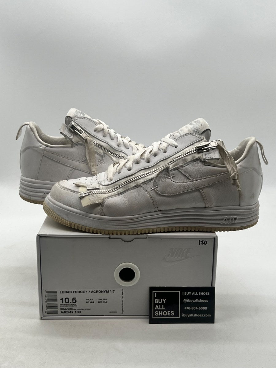Nike Lunar Force 1 Low Acronym (AF100) 10.5 (Heavily Worn Pre-Owned) - Image 1
