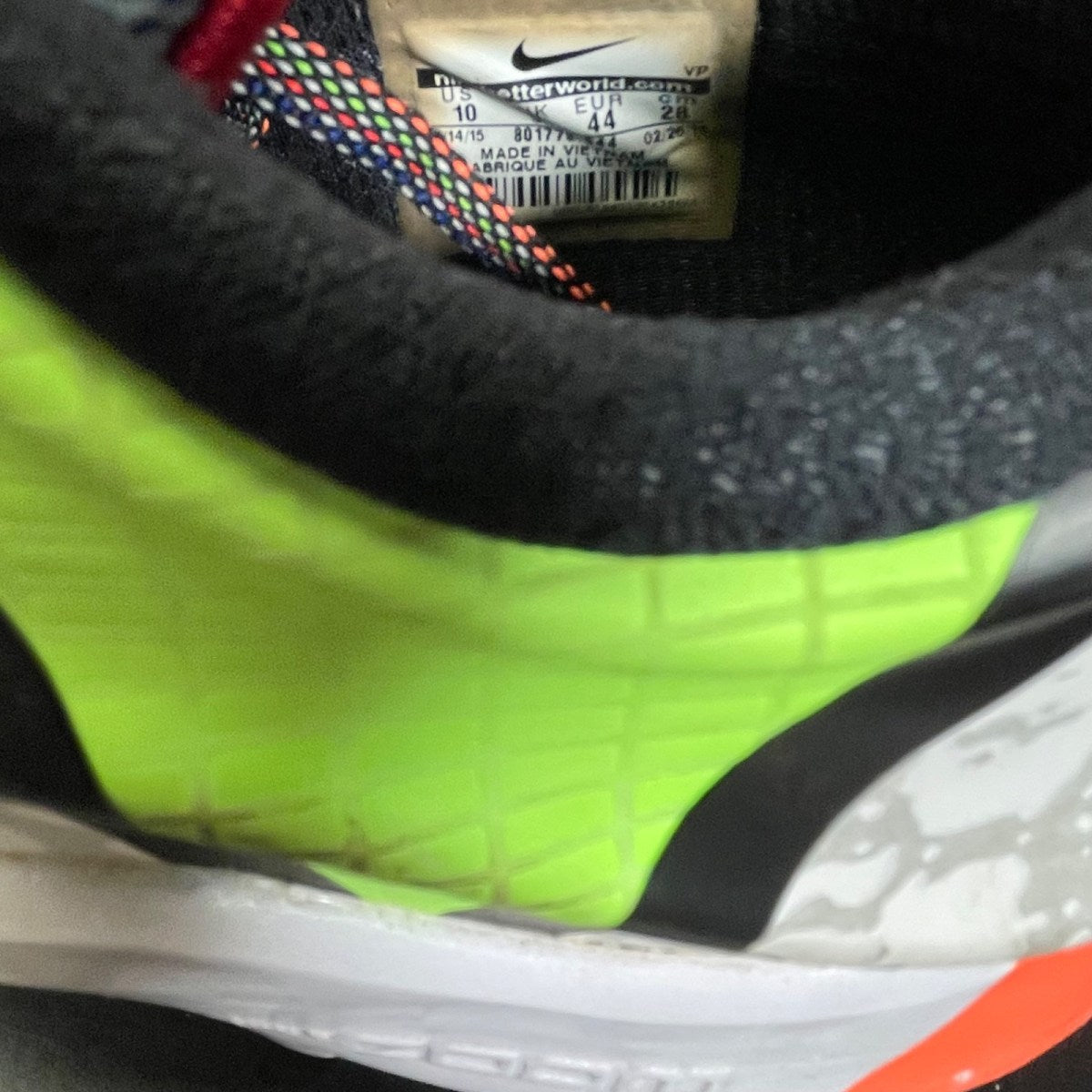 Nike KD 7 What the KD 10 (Moderately Worn Pre-Owned)NikeMulti-Color/Black Horizon - Image 6