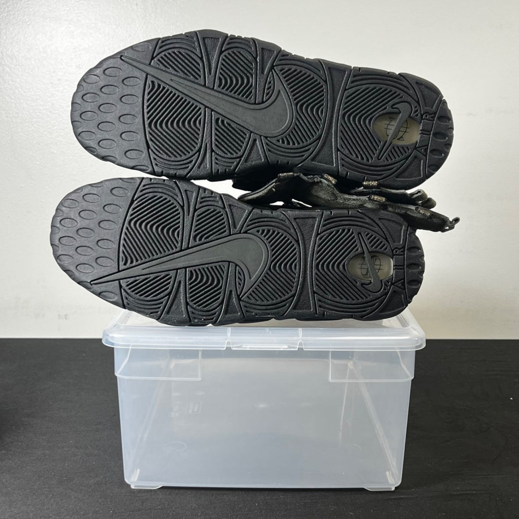 Nike Air More Money Currency Pack (USA) 9.5 (New Pre-Owned)NikeSequoia/Metallic Gold-Black - Image 4