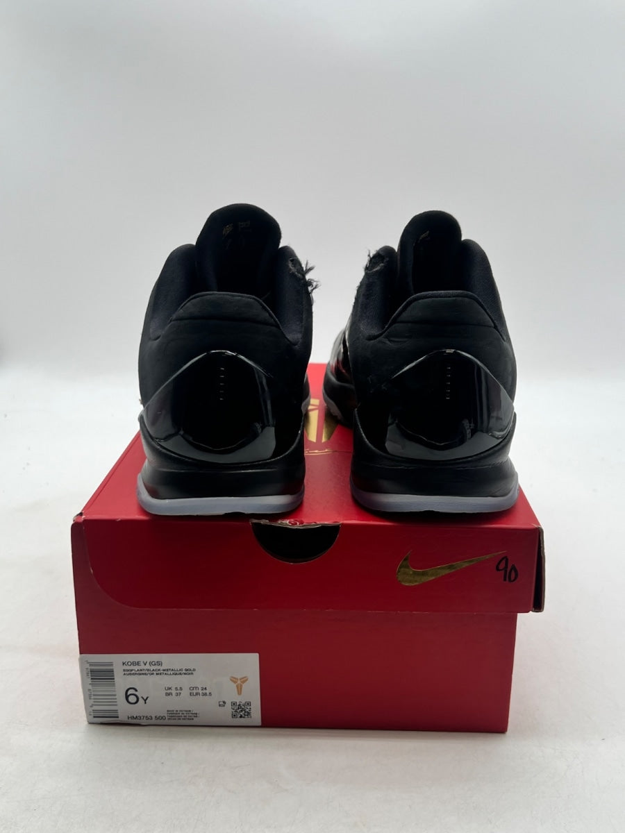 Nike Kobe 5 Year of the Mamba Eggplant (GS) 6Y (Lightly Worn Pre-Owned) - Image 3