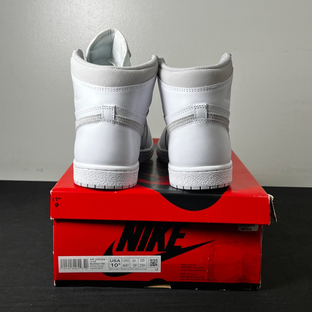Jordan 1 Retro High '85 Neutral Grey 10.5 (New Pre-Owned)JordanWhite/Neutral Grey - Image 4