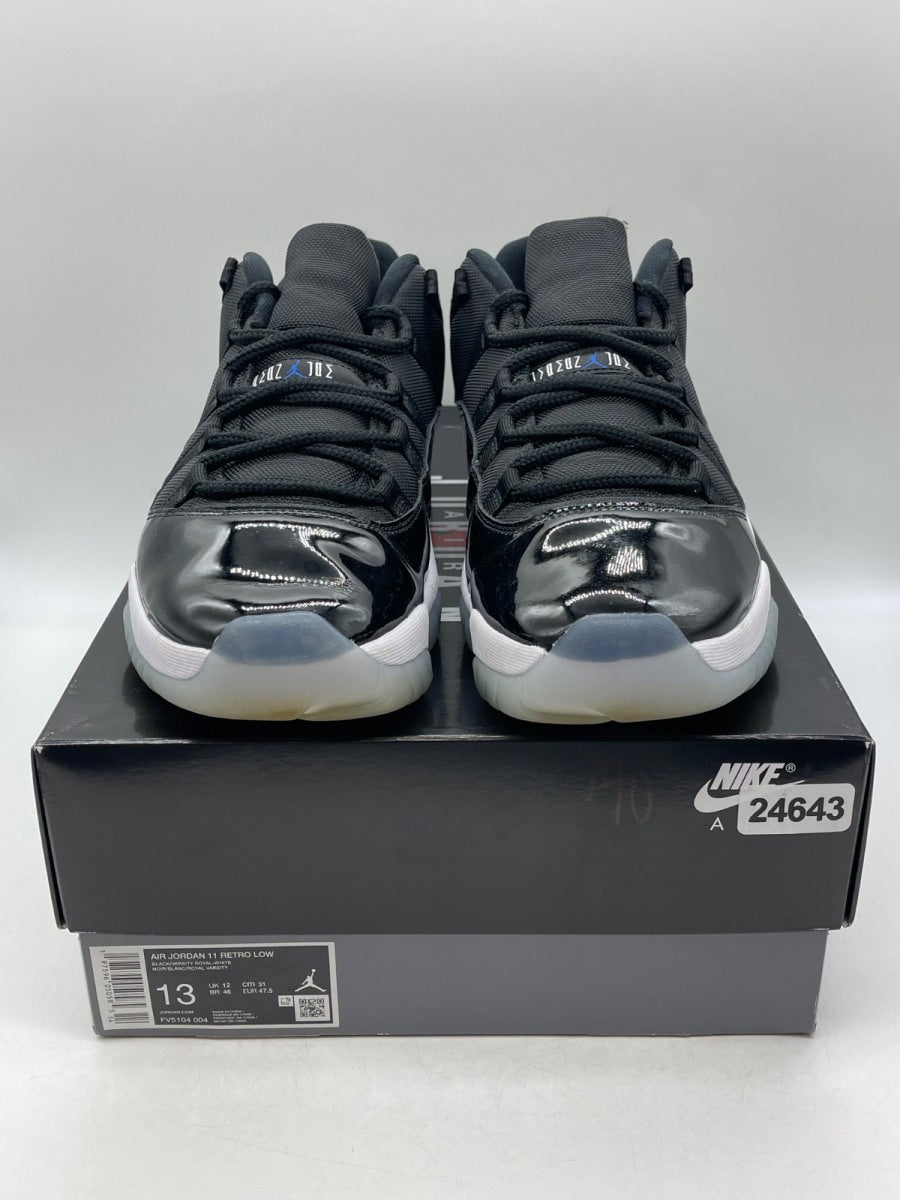 Jordan 11 Retro Low Space Jam 13 (Moderately Worn Pre-Owned)JordanBlack/Varsity Royal/White - Image 2