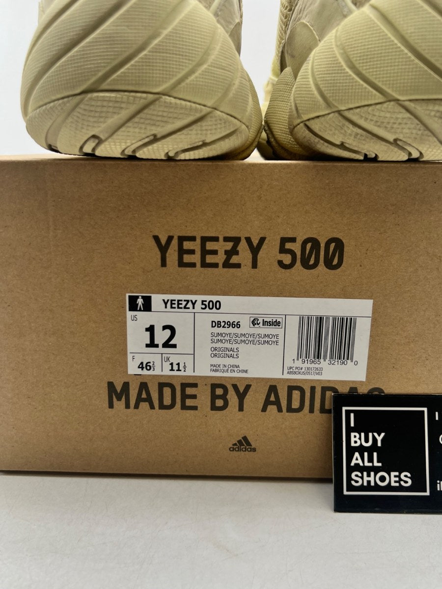 adidas Yeezy 500 Super Moon Yellow 12 (Lightly Worn Pre-Owned) - Image 6