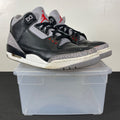 Jordan 3 Retro OG Black Cement (2024) 10 (Moderately Worn Pre-Owned)JordanBlack/Fire Red/Cement Grey/Sail - Image 1