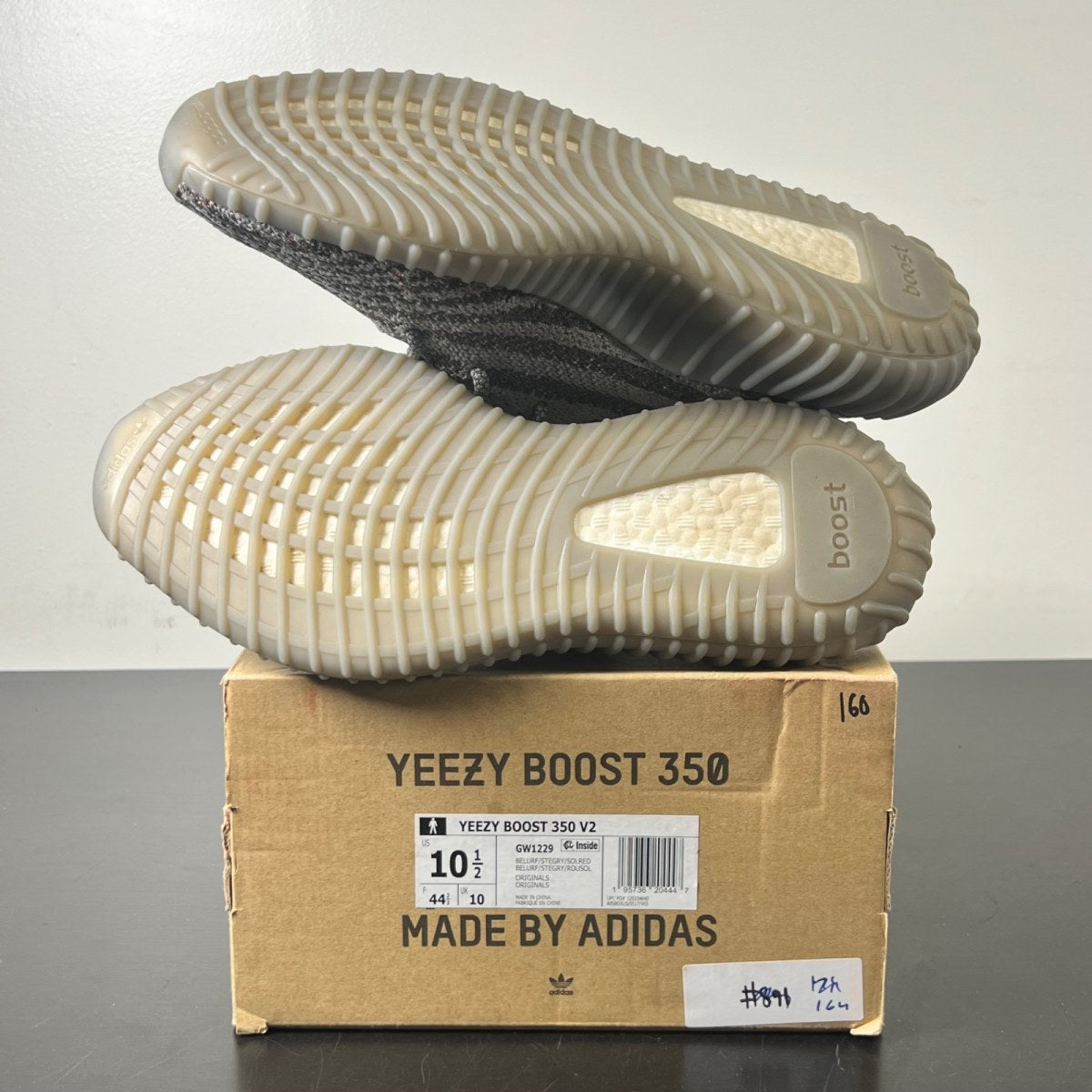 adidas Yeezy Boost 350 V2 Beluga Reflective 10.5 (Lightly Worn Pre-Owned)adidasReflective/Steeple Grey/Solar Red - Image 6