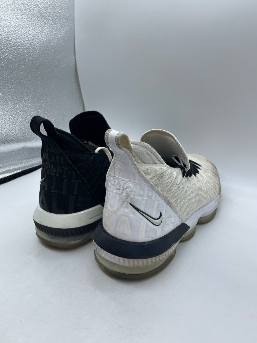 Nike LeBron 16 'Equality - Black White' 14 (Moderately Worn Pre-Owned) - Image 5