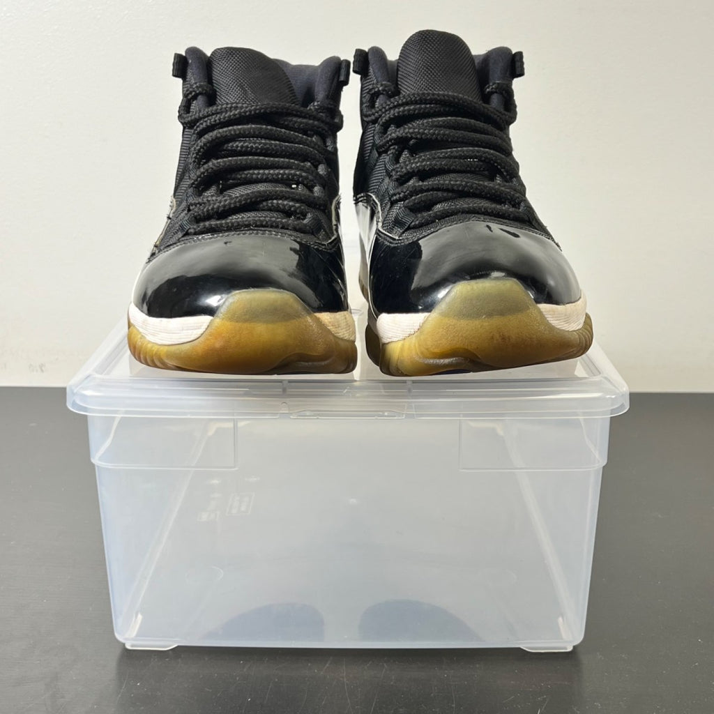 Jordan 11 Retro Space Jam (2016) 8.5 (Heavily Worn Pre-Owned)JordanBlack/Dark Concord-White - Image 2