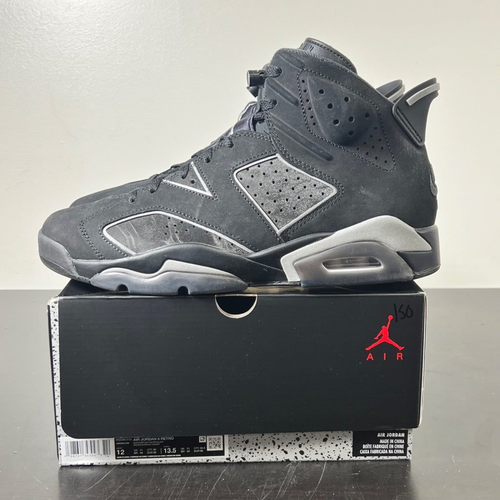Jordan 6 Retro Cap and Gown 12 (Lightly Worn Pre-Owned)JordanBlack/Multi-Color/Multi-Color - Image 3