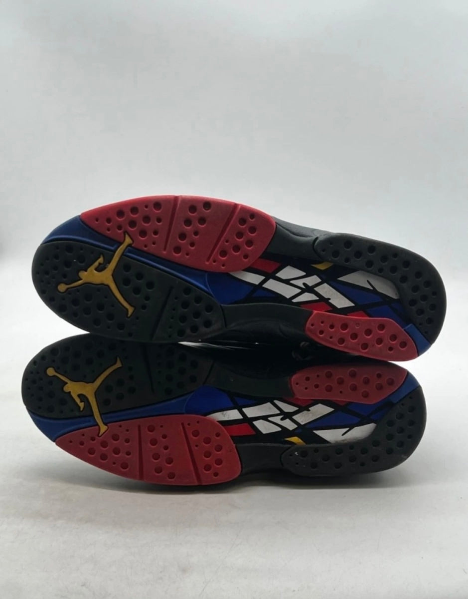 Jordan 8 Retro Playoffs (2023) 14 (Lightly Worn Pre-Owned)JordanBlack/True Red-White - Image 7