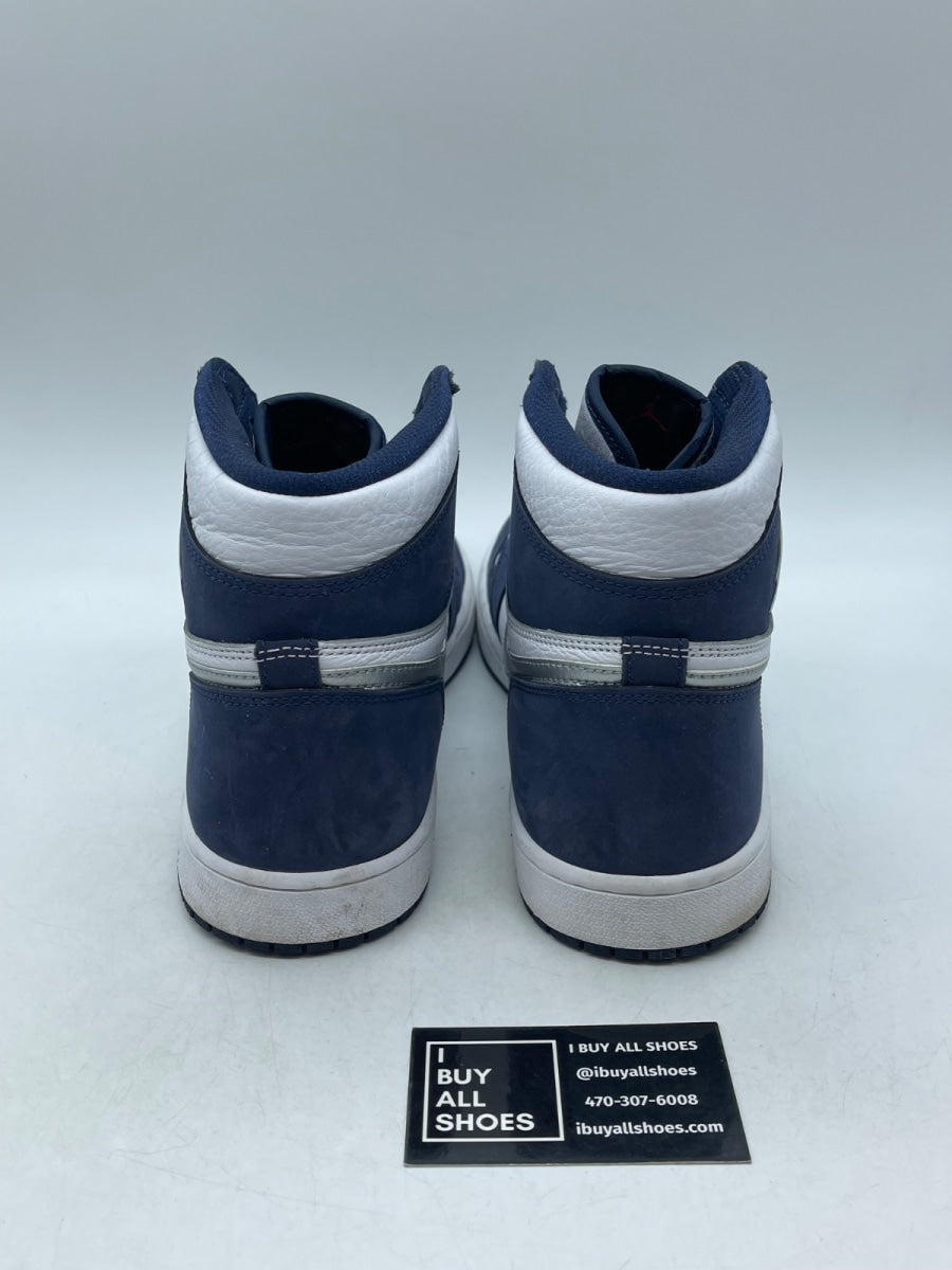 Jordan 1 Retro High CO.JP Midnight Navy (2020) 12 (Heavily Worn Pre-Owned) - Image 3