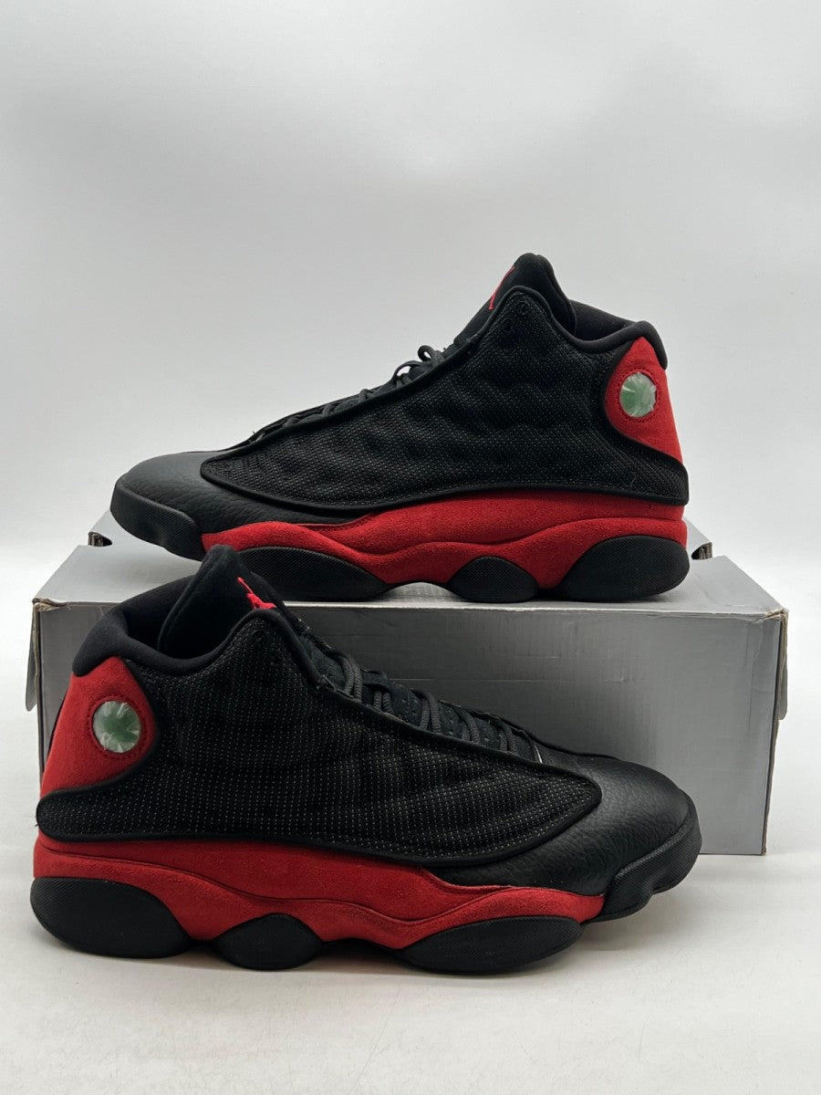 Jordan 13 Retro Bred (2017) 12 (Moderately Worn Pre-Owned)JordanBlack/True Red-White - Image 1
